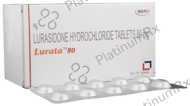 Lurata 80mg Tablet 10s