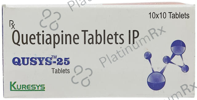 Qusys 25mg Tablet