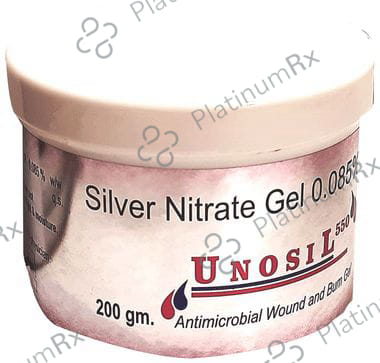Unosil 550 Antimicrobial Wound and Burn Gel 200 Gel