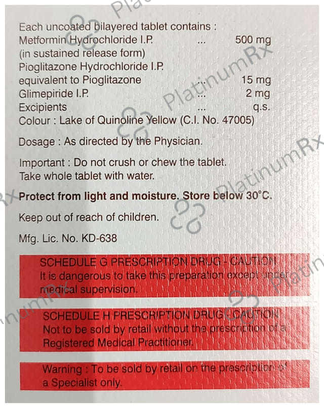 Glyciphage PG 2mg Tablet SR 15s