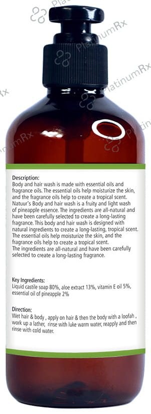 Natuur Body & Hair Wash Pineapple