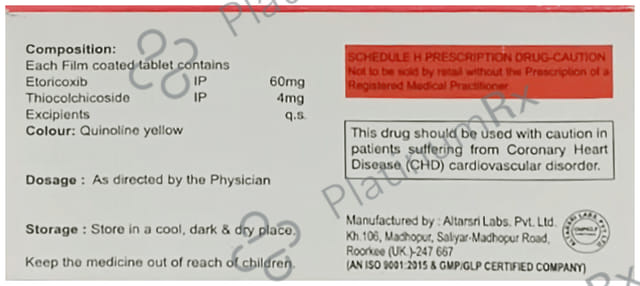 Etobran 60/4mg TH Tablet 10s