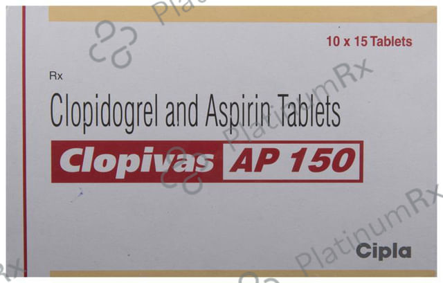 Clopivas AP 150/75mg Tablet 15s
