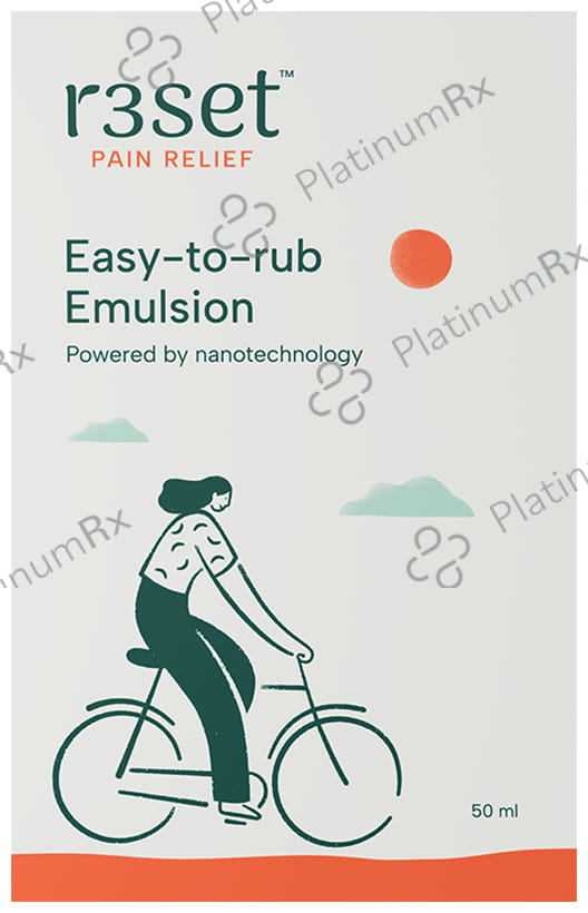 R3SET Instant Pain Relief Nanotech Emulsion