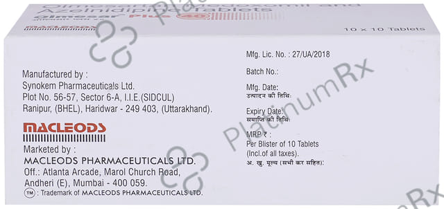 Olmesar Plus 40/8mg Tablet 10s