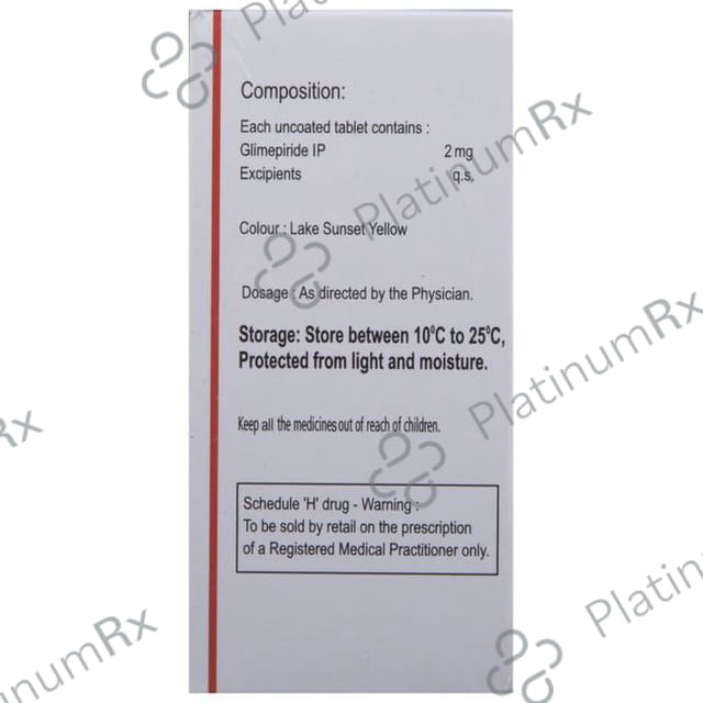 Glimisave 2mg Tablet 15s