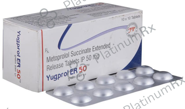 Yugprol ER 50 Tablet 10 Tablet ER