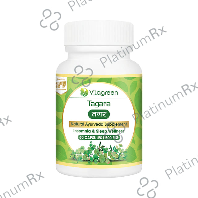 Vitagreen Tagara 500mg Capsule