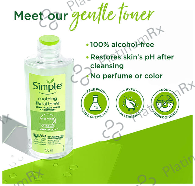 Simple Soothing Facing Toner