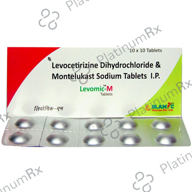 Levomic M 5mg/10mg Tablet