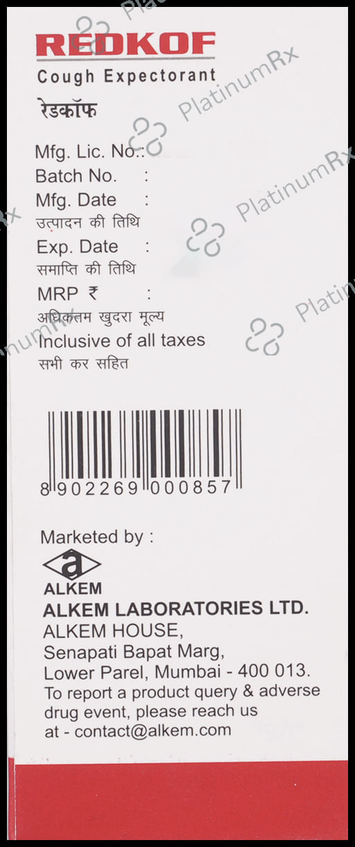 Redkof Expectorant