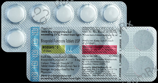 Bisosafe 5mg Tablet 10s