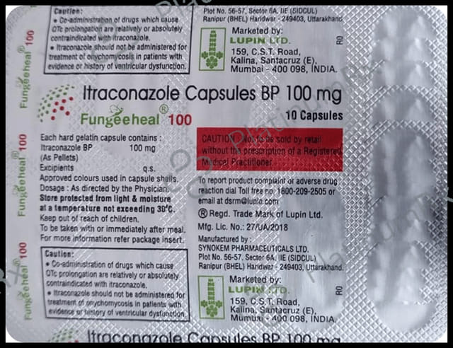 Fungeeheal 100 Capsule