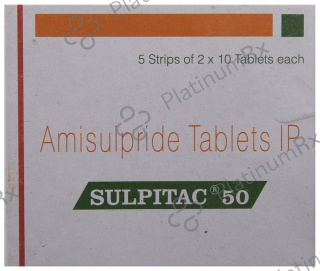 Sulpitac 50mg Tablet 10s