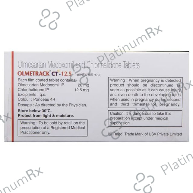 Olmetrack CT 12.5 Tablet