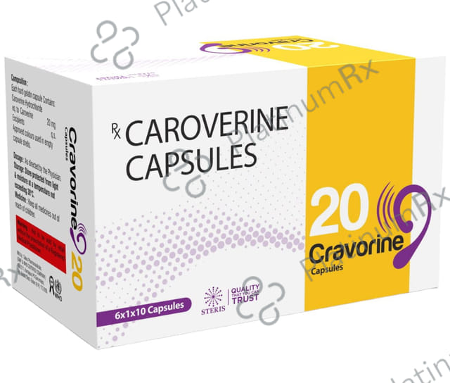 Cravorine 20mg Capsule 10s