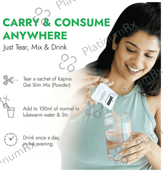 Kapiva Get Slim Plus Mix Sachet (5gm Each) -Long-term Weight Care