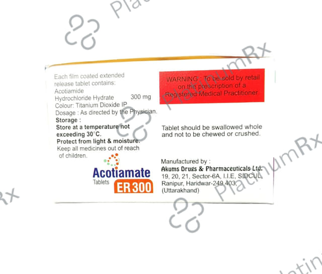 Acotiamate 300mg Tablet ER 10s