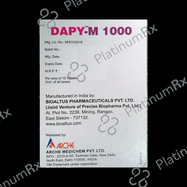Dapy-M 1000 Tablet SR