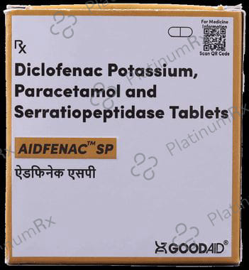 Aidfenac SP 50/325/15mg Tablet 10s