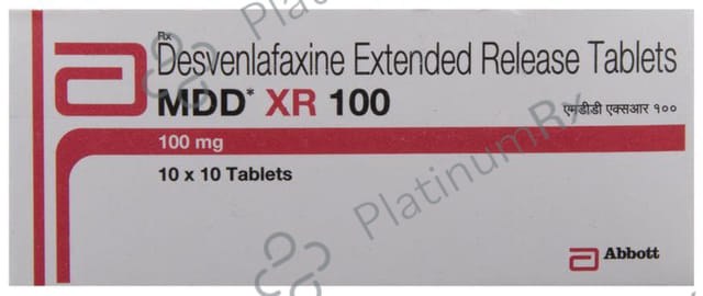 MDD XR 100mg Tablet ER 10s