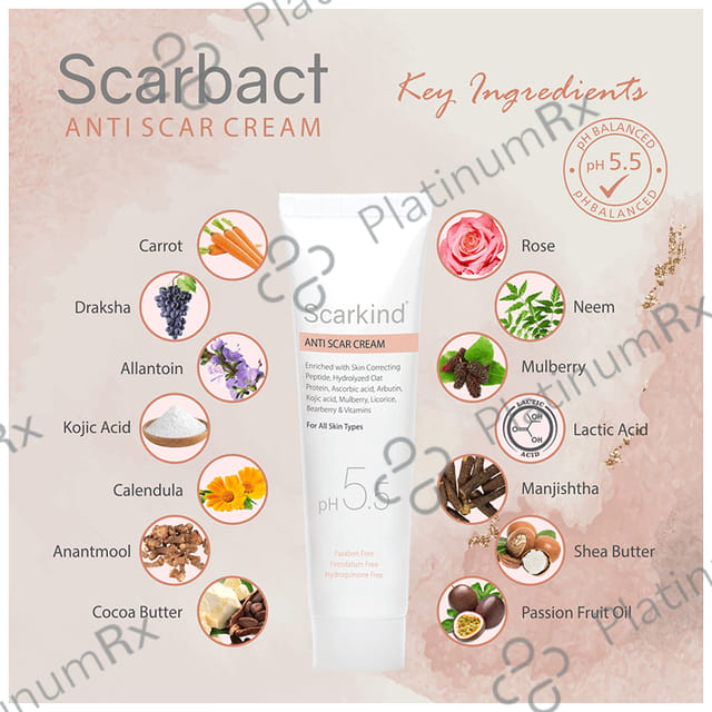 Scarkind Anti Scar Cream (25gm Each) 1 Tube