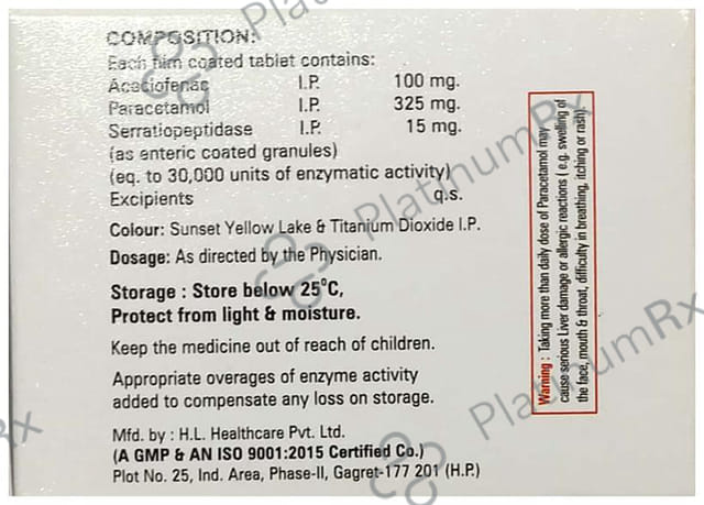 Notra Flam Tablet 10 Tablet