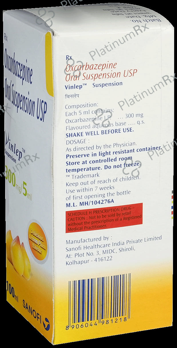 Vinlep Suspension Delicious Lemon Plum 100ml