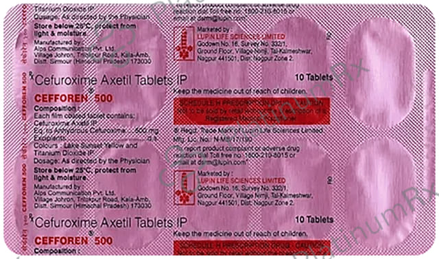 Cefforen 500mg Tablet 10s