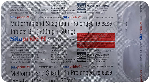 Sitanorm M 50/500mg Tablet PR 10s