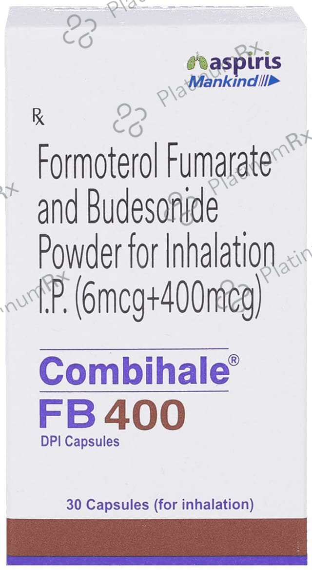 Combihale FB 400 DPI Capsule 30s