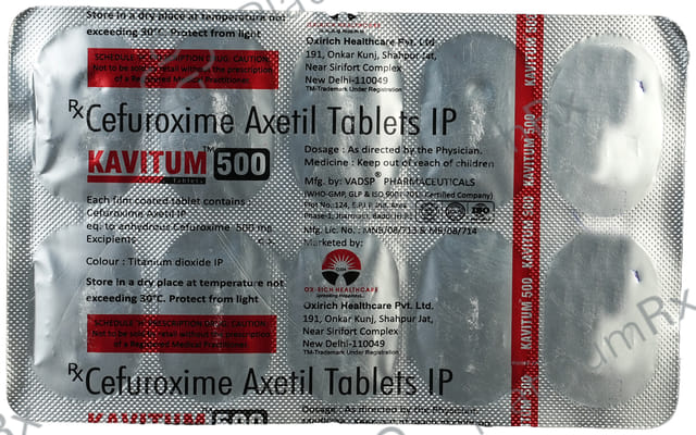 Kavitum 500mg Tablet 10s