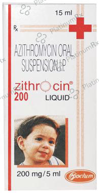Zithrocin 200/5ml Syrup 15ml