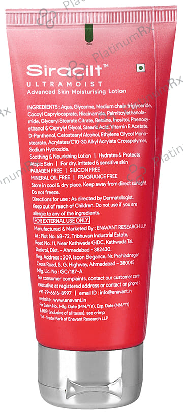 Siracilt Ultramoist Advanced Skin Moisturiser