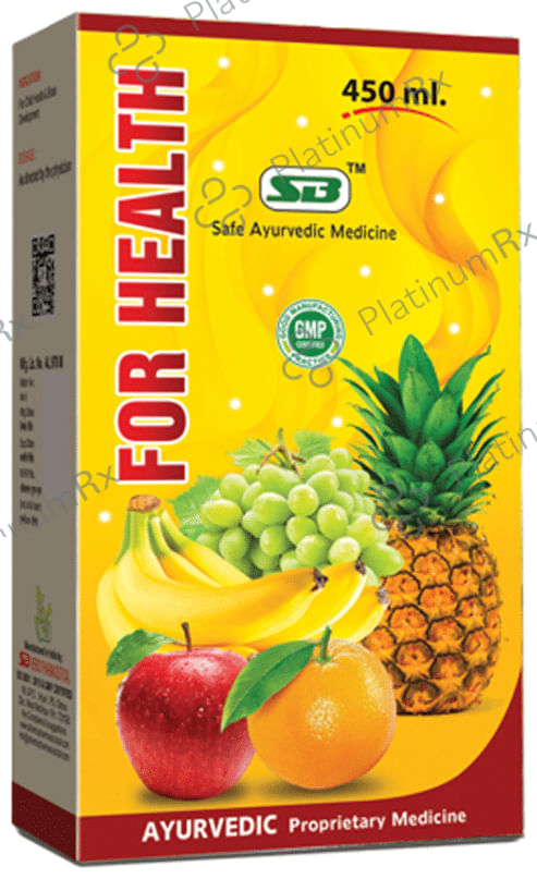 SB For Health Syrup