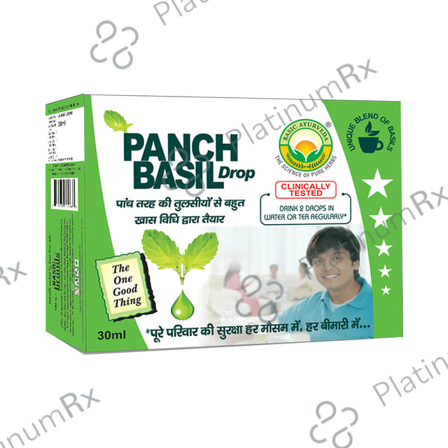 Basic Ayurveda Panch Basil Drop 30 ml