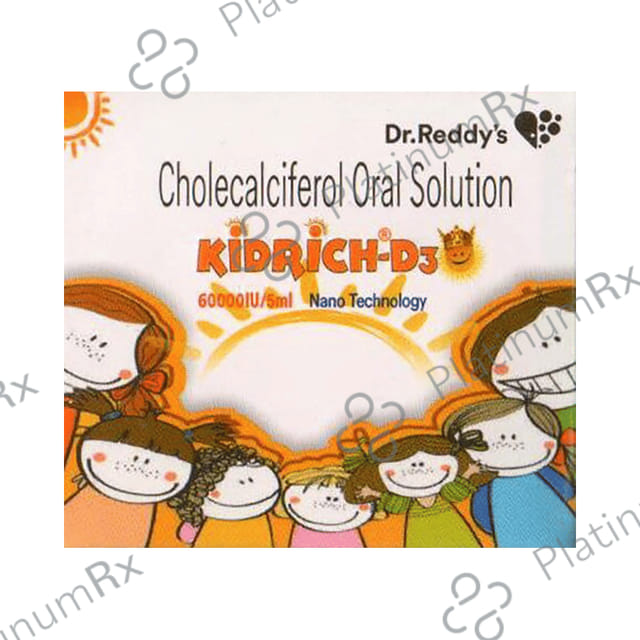 Kidrich D3 Oral Solution 5ml