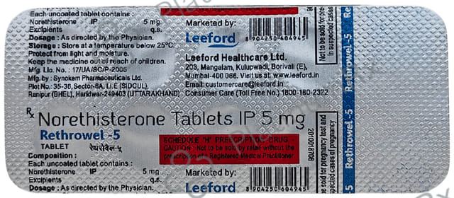 Rethrowel 5mg Tablet