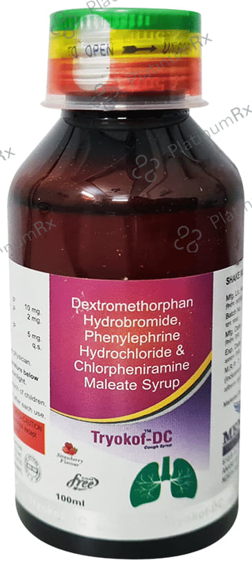 Tryokof-DC Syrup Strawberry Sugar Free