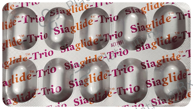 Siaglide Trio 10/500/100mg Tablet ER 10s