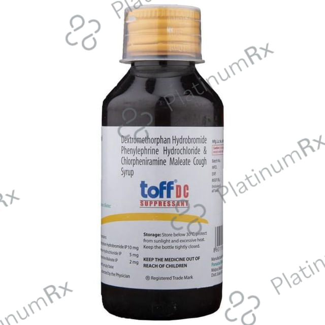 Toff DC 2/10/5mg Syrup 100ml