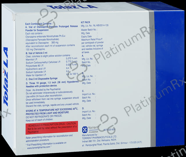 Tolaz LA 300mg/vial Convenience Kit 1s