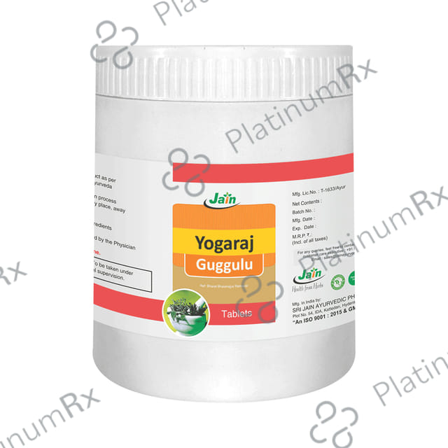 Jain Yogaraj Guggulu Tablet 1000 tablets