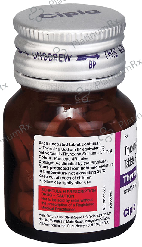 Thyrocip 50 Tablet