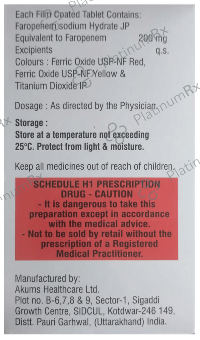Ferolong 200mg Tablet 10s