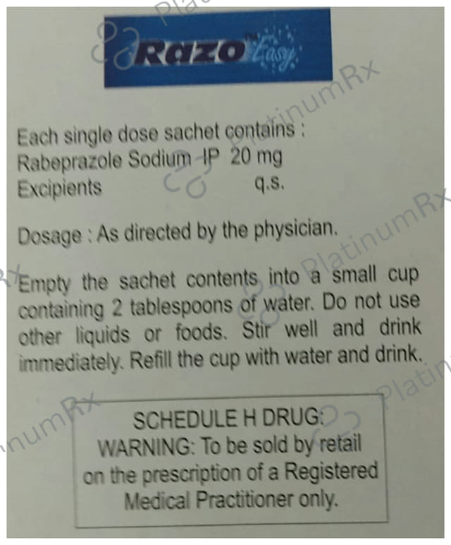 Razo Easy 20mg Sachet 3gm