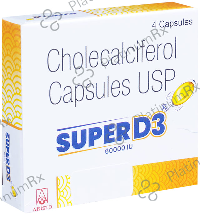 Super D3 60000IU Capsule