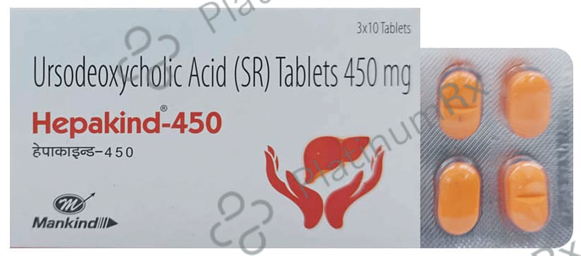 Hepakind 450mg Tablet 10s