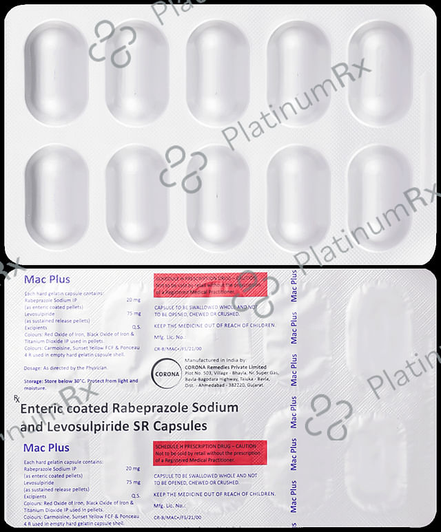 Mac Plus 75/20mg Capsule SR 10s