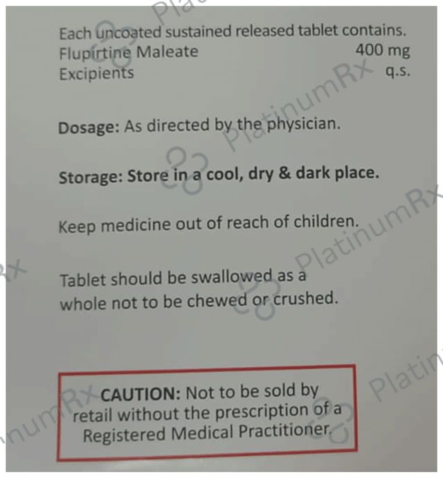 Flunalgen SR 400 Tablet